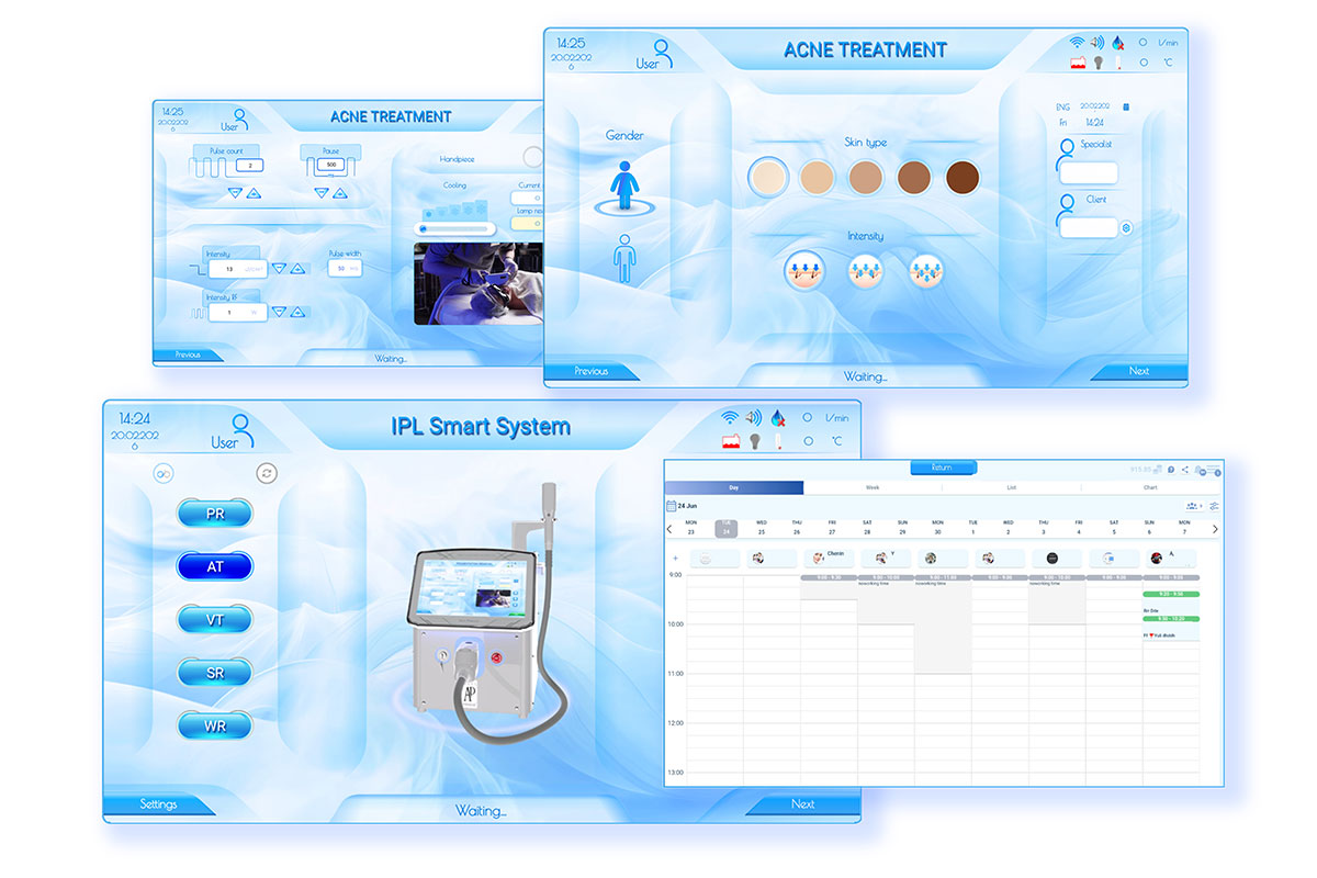 Multifunkční přístroj na fotoepilaci IP-100 Light Pro Smart 3
